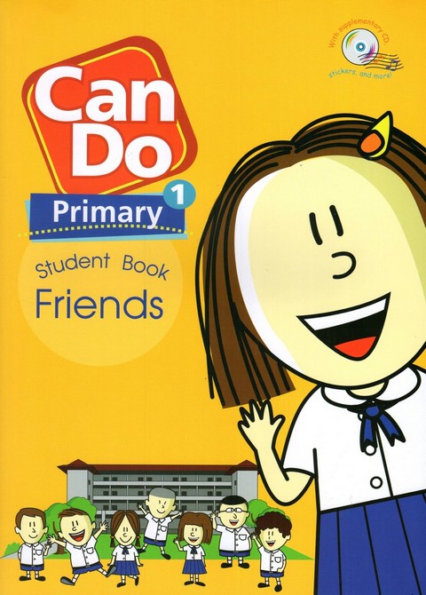 CAN DO: PRIMARY 1 (STUDENT BOOK FRIENDS) (1 BK./1 CD-ROM)