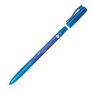 ปากกา เฟเบอร์  CX0.7 น้ำเงิน FL #246851