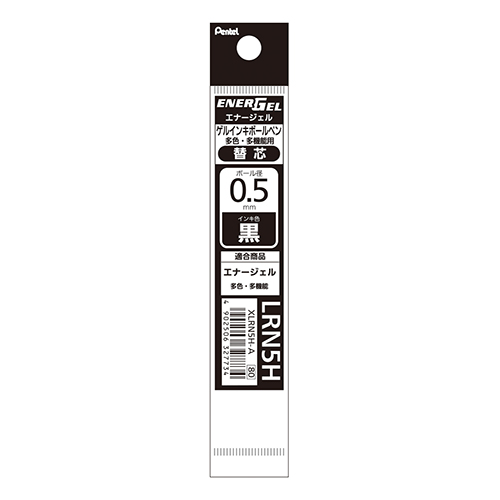 ไส้ปากกา Energel 3 ระบบ 0.5 มิล. สีดำ #XLRN5H-A