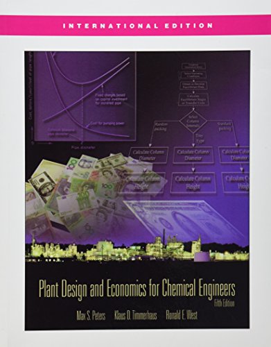 PLANT DESIGN AND ECONOMICS FOR CHEMICAL  ENGINEERS (IE) (#) (USD129.60) (SPECIAL PRIC