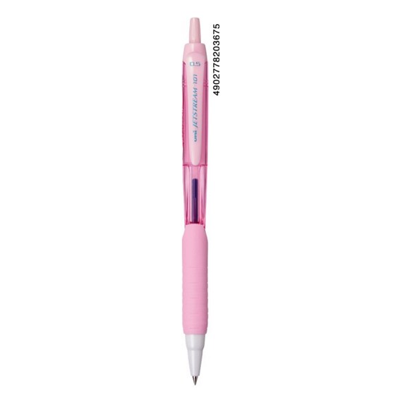 ปากกายูนิ เจ็ทสตรีม #SXN-101FL 0.5 L.Pink / Blue