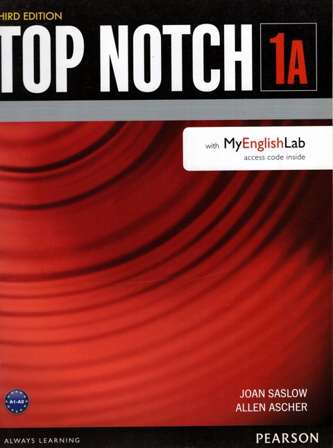 TOP NOTCH 1: STUDENT BOOK/WORKBOOK (SPLIT A) (WITH MYENGLISHLAB)