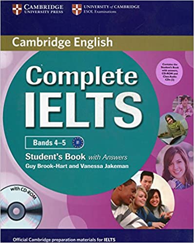 COMPLETE IELTS BANDS 4-5: STUDENT’S BOOK (WITH ANSWERS AND CD-ROM AND CLASS AUDIO CDS) (1 BK./3 CD-R
