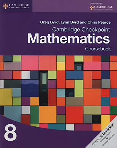 CAMBRIDGE CHECKPOINT MATHEMATICS COURSEBOOK 8