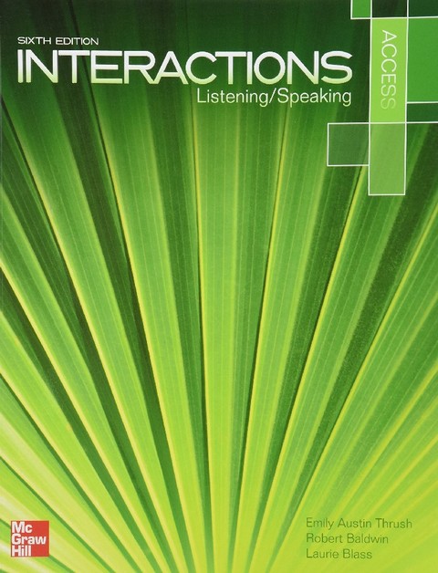 INTERACTIONS ACCESS: LISTENING/SPEAKING (STUDENT BOOK WITH AUDIO CD) (1 BK./1 CD-ROM)