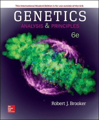 GENETICS: ANALYSIS AND PRINCIPLES
