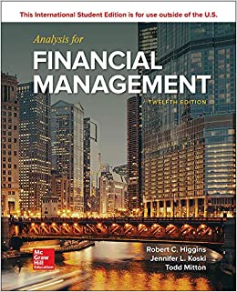 ANALYSIS FOR FINANCIAL MANAGEMENT
