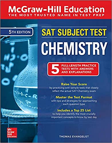 MCGRAW-HILL EDUCATION SAT SUBJECT TEST CHEMISTRY
