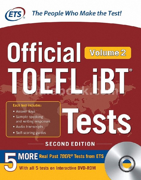 OFFICIAL TOEFL IBT TESTS VOLUME 2 (1 BK./1 DVD)