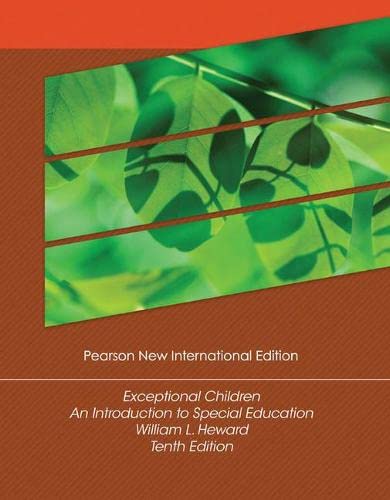 EXCEPTIONAL CHILDREN: AN INTRODUCTION TO SPECIAL EDUCATION (PNIE)