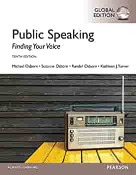 PUBLIC SPEAKING (GLOBAL EDITION)