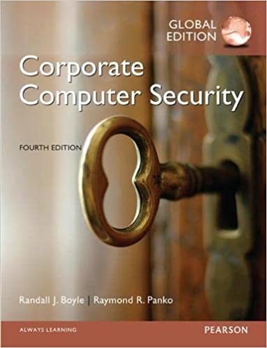 CORPORATE COMPUTER SECURITY (GLOBAL EDITION)
