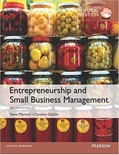 ENTREPRENEURSHIP AND SMALL BUSINESS MANAGEMENT (GLOBAL EDITION)