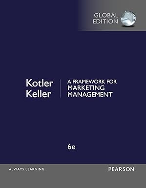(Clearance Sale)A FRAMEWORK FOR MARKETING MANAGEMENT