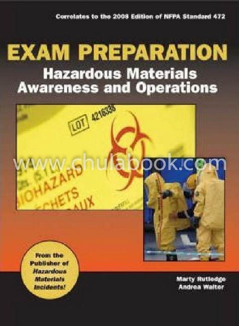 EXAM PREPARATION FOR HAZARDOUS MATERIALS AWARENESS AND OPERATIONS (1 BK./1 CD-ROM)