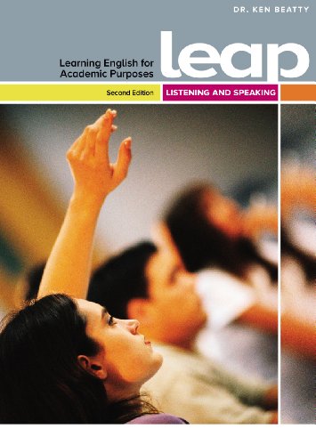 LEAP (LEARNING ENGLISH FOR ACADEMIC PURPOSES): LISTENING AND SPEAKING (STUDENT BOOK)