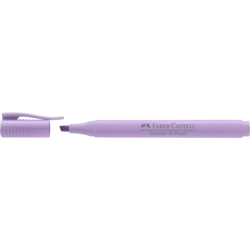 ปากกาเน้นข้อความเฟเบอร์ สีพาสเทล ม่วง