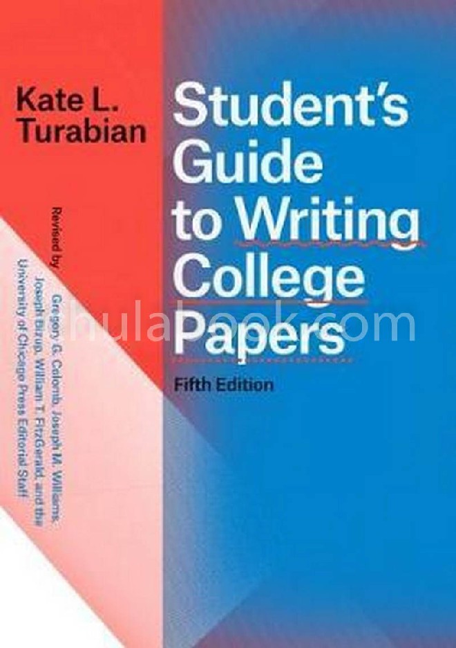 STUDENT'S GUIDE TO WRITING COLLEGE PAPERS