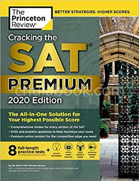 CRACKING THE SAT PREMIUM: 2020 EDITION (WITH 7 PRACTICE TESTS) (THE PRINCETON REVIEW)