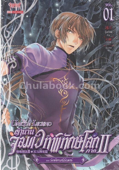 THE UNIQUE LEGEND ตำนานจอมเวทพิทักษ์โลก ภาค 2 เล่ม 1 ภาค รัตติกาลนิรันดร์