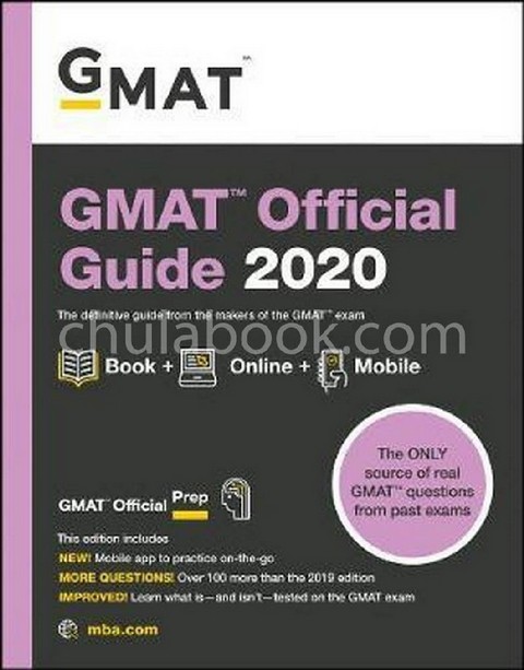 GMAT OFFICIAL GUIDE 2020: BOOK+ONLINE (OFFICIAL FOR GMAT REVIEW)