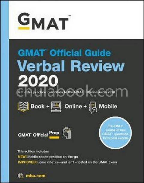 GMAT OFFICIAL GUIDE 2020 VERBAL REVIEW: BOOK + ONLINE