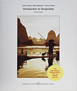 INTRODUCTION TO GEOGRAPHY