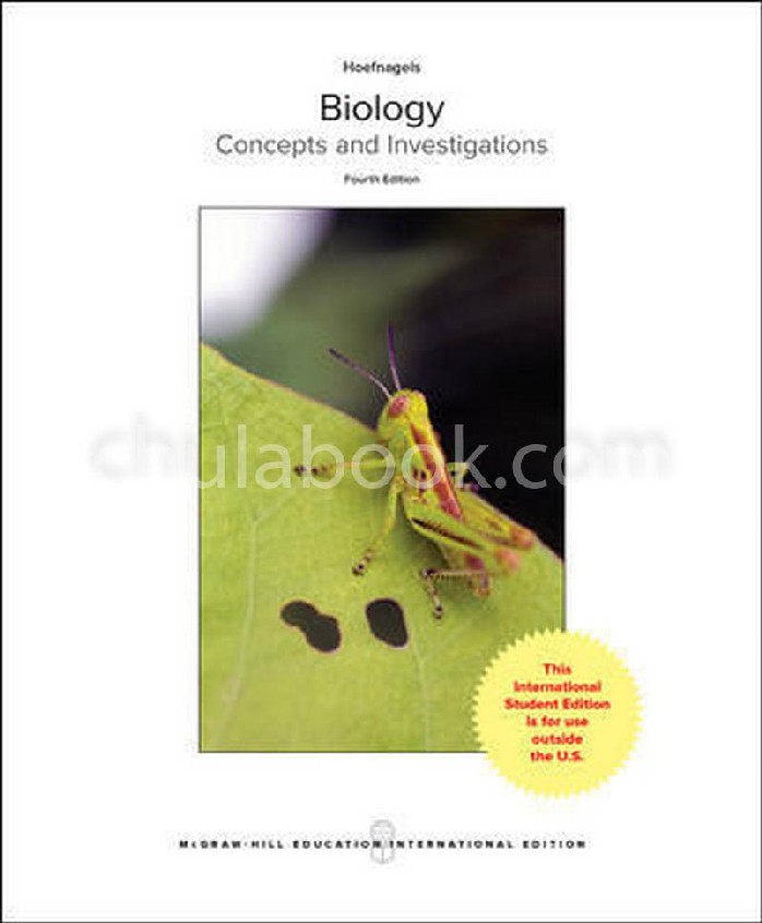 BIOLOGY: CONCEPTS AND INVESTIGATIONS (IE)