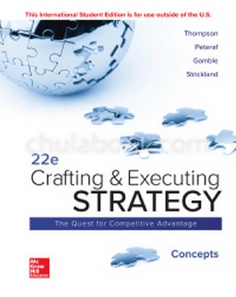 CRAFTING & EXECUTING STRATEGY: QUEST COMPETITIVE ADVANTAGE CONCEPTS