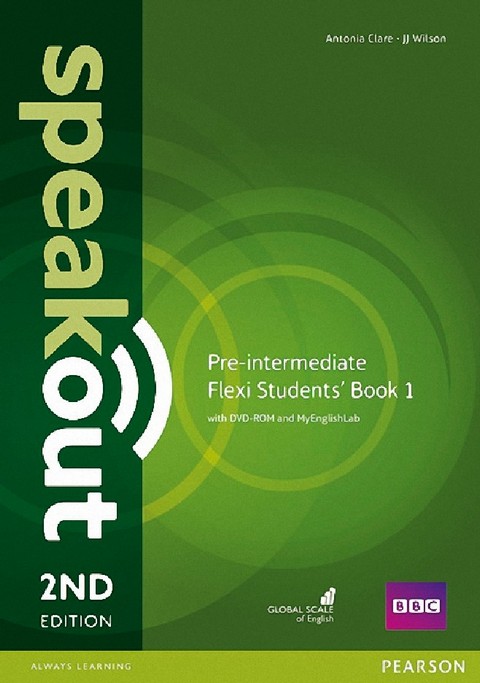 SPEAKOUT: PRE-INTERMEDIATE (FLEXI STUDENTS' BOOK 1) (WITH MYENGLISHLAB) (1 BK./1 DVD)