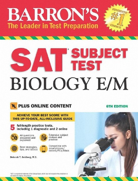 SAT SUBJECT TEST BIOLOGY E/M (BARRON'S)