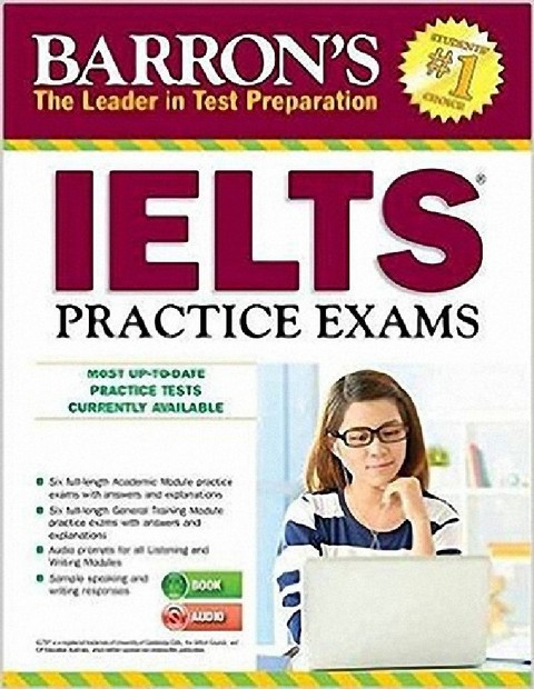 IELTS PRACTICE EXAMS (BARRON'S) (1 BK./1 CD-ROM)