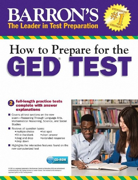 HOW TO PREPARE FOR THE GED TEST (BARRON'S GED(1BK./1 CD-ROM)