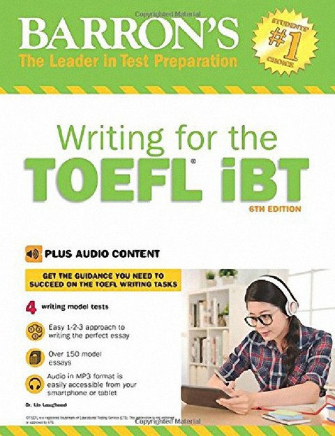 WRITING FOR THE TOEFL IBT (BARRON'S) (1 BK./1 CD-ROM)