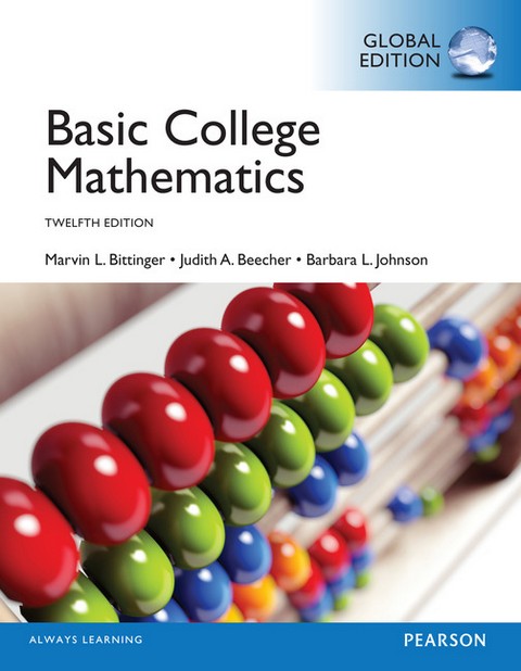 BASIC COLLEGE MATHEMATICS (GLOBAL EDITION)