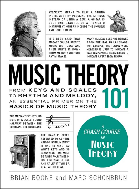 MUSIC THEORY 101: FROM KEYS AND SCALES TO RHYTHM AND MELODY, AN ESSENTIAL PRIMER ON THE