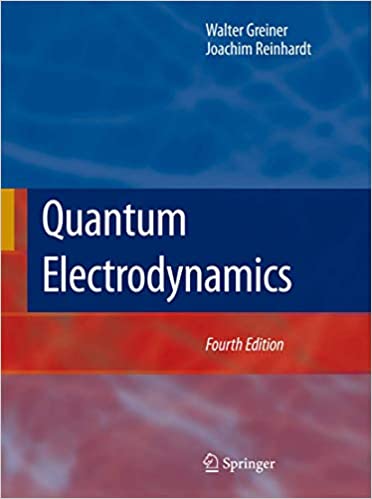 QUANTUM ELECTRODYNAMICS