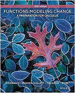 FUNCTIONS MODELING CHANGE: A PREPARATION FOR CALCULUS