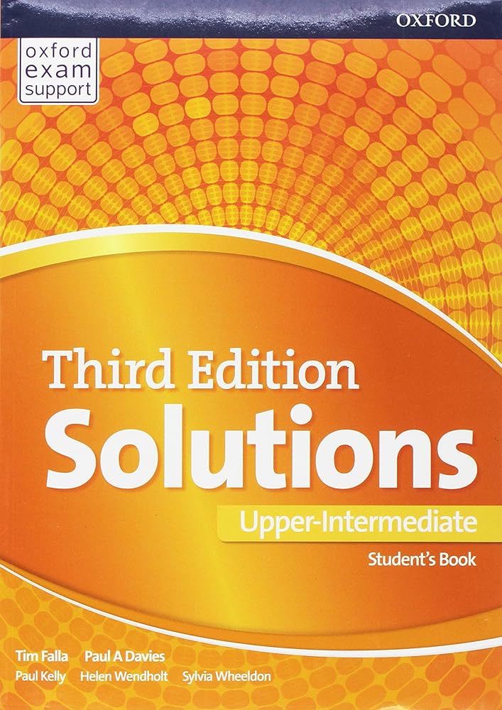 SOLUTIONS: UPPER-INTERMEDIATE (STUDENT'S BOOK)